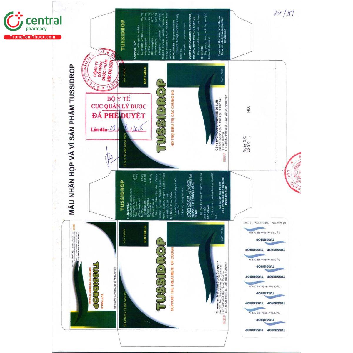 tussidrop 2 P6332 tussidrop 2 P6332