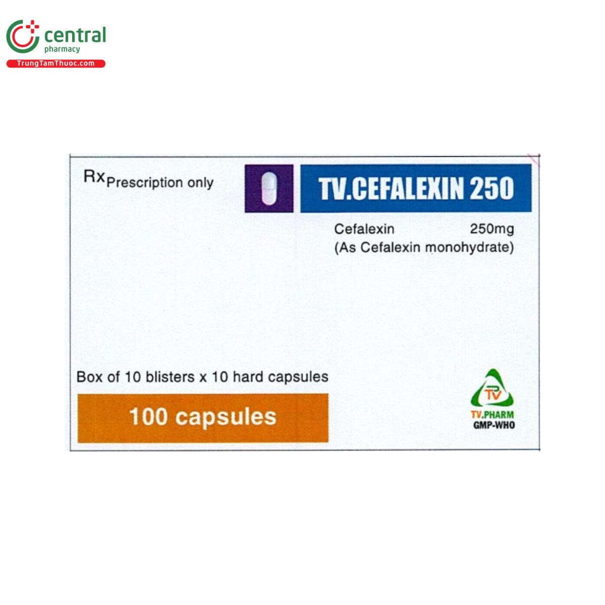 tv cefalexin 250mg 3 O6813 tv cefalexin 250mg 3 O6813