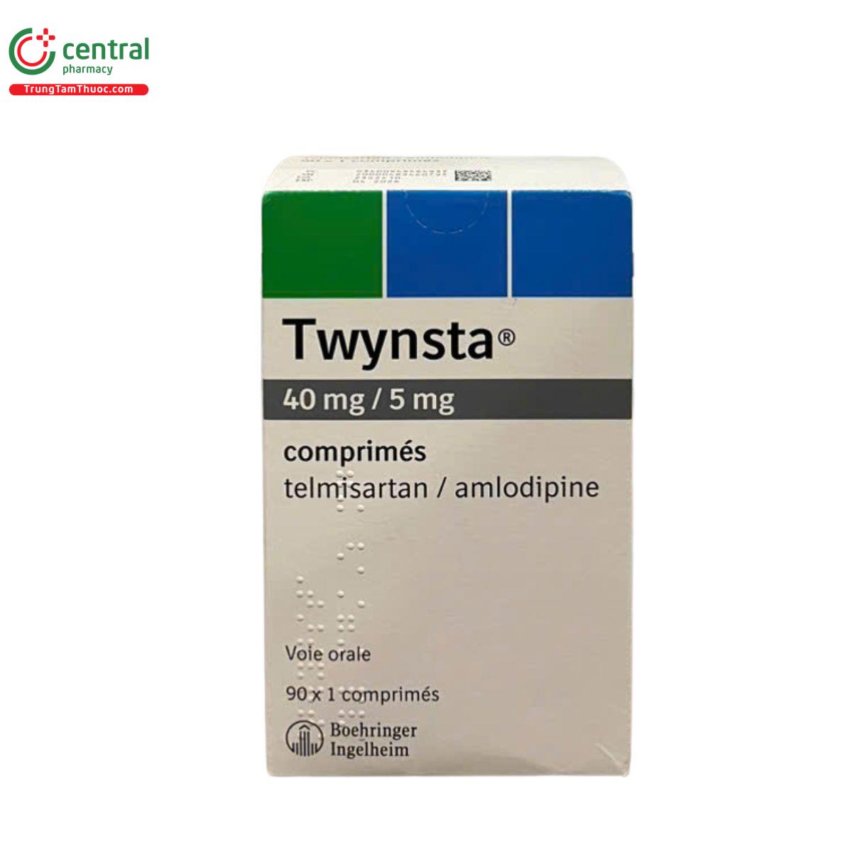 twynsta 40mg 5mg 2 U8816