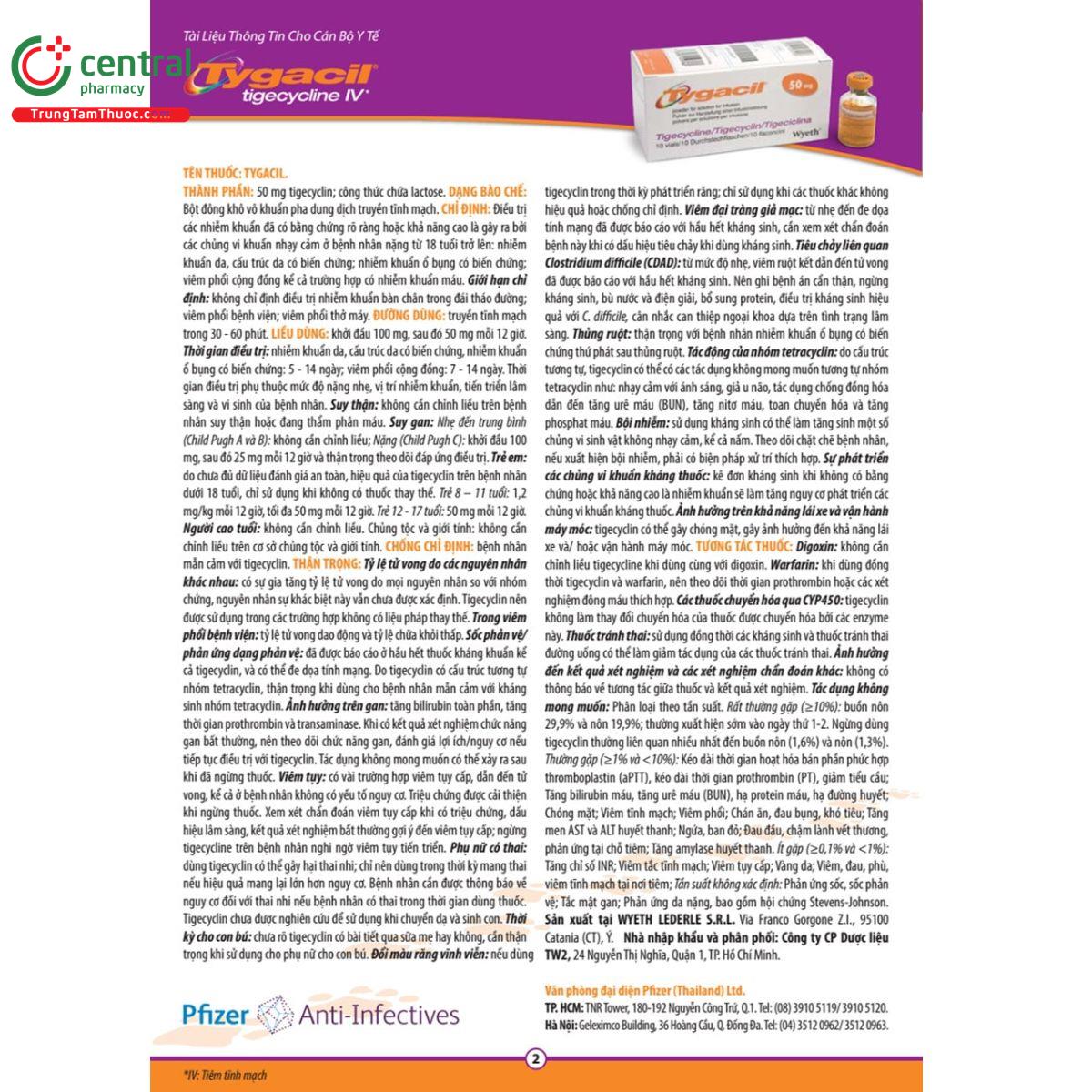 tygacil 50mg 5 L4176 tygacil 50mg 5 L4176