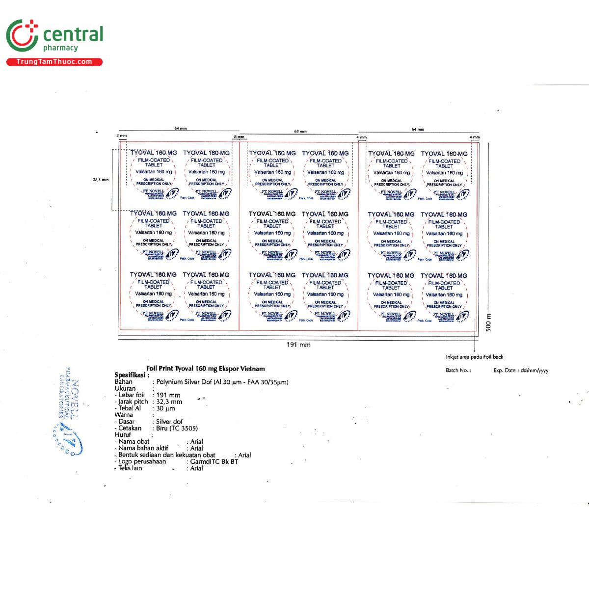 tyoval 160 5 K4322