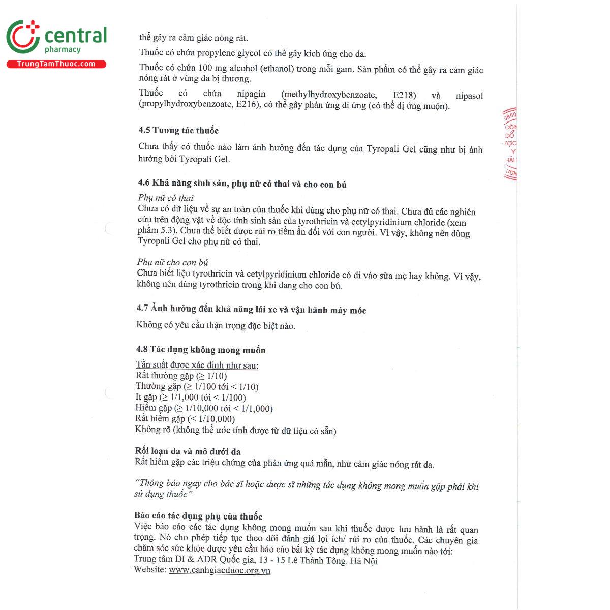 tyropali gel 0 1 2 T8827