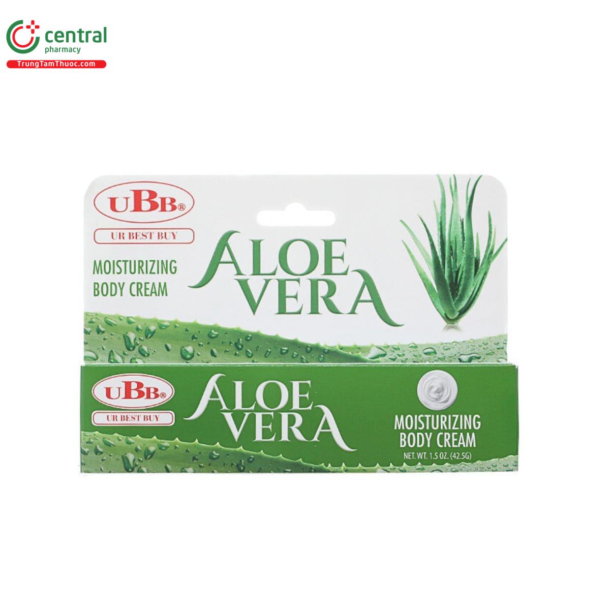 ubb aloe vera moisturizing body cream 4 E1325