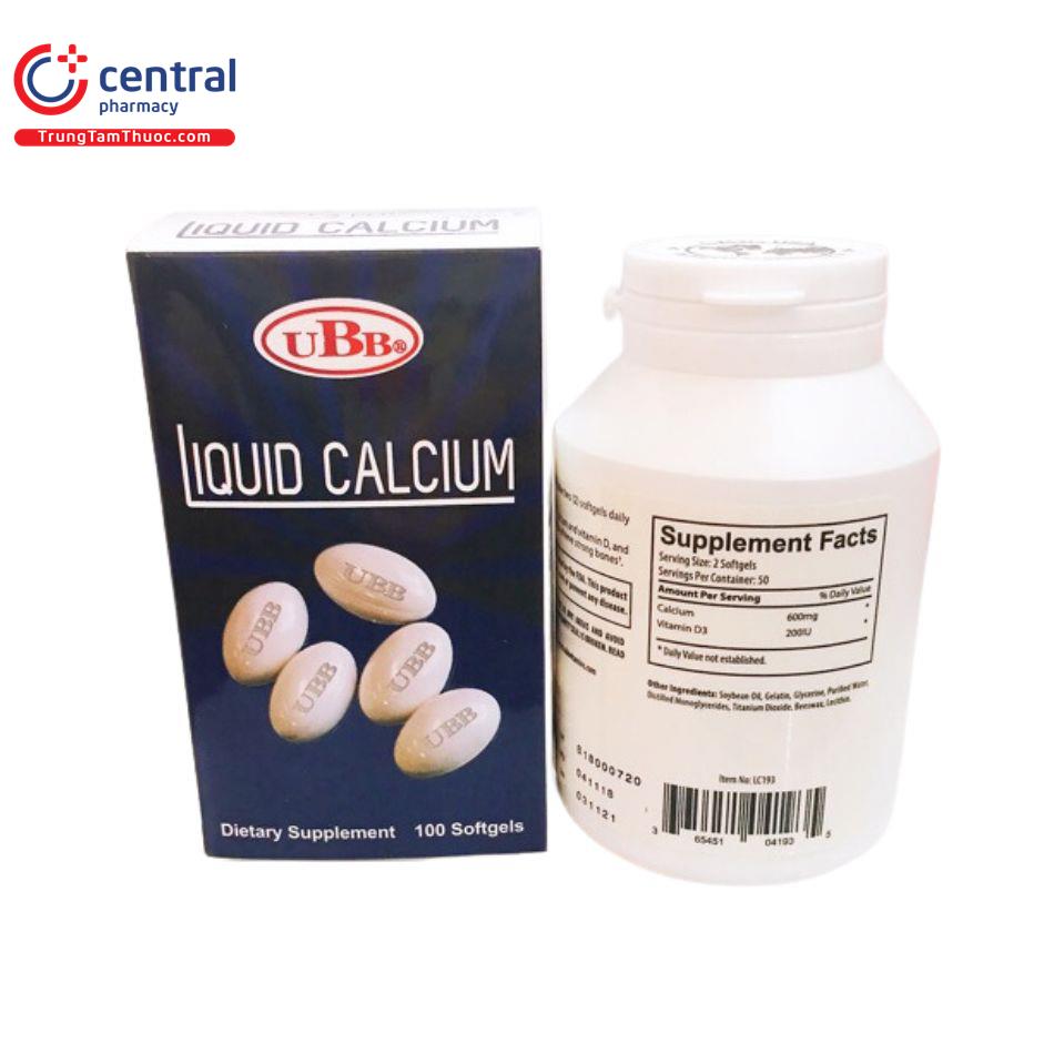 ubb liquid calcium 8 I3628