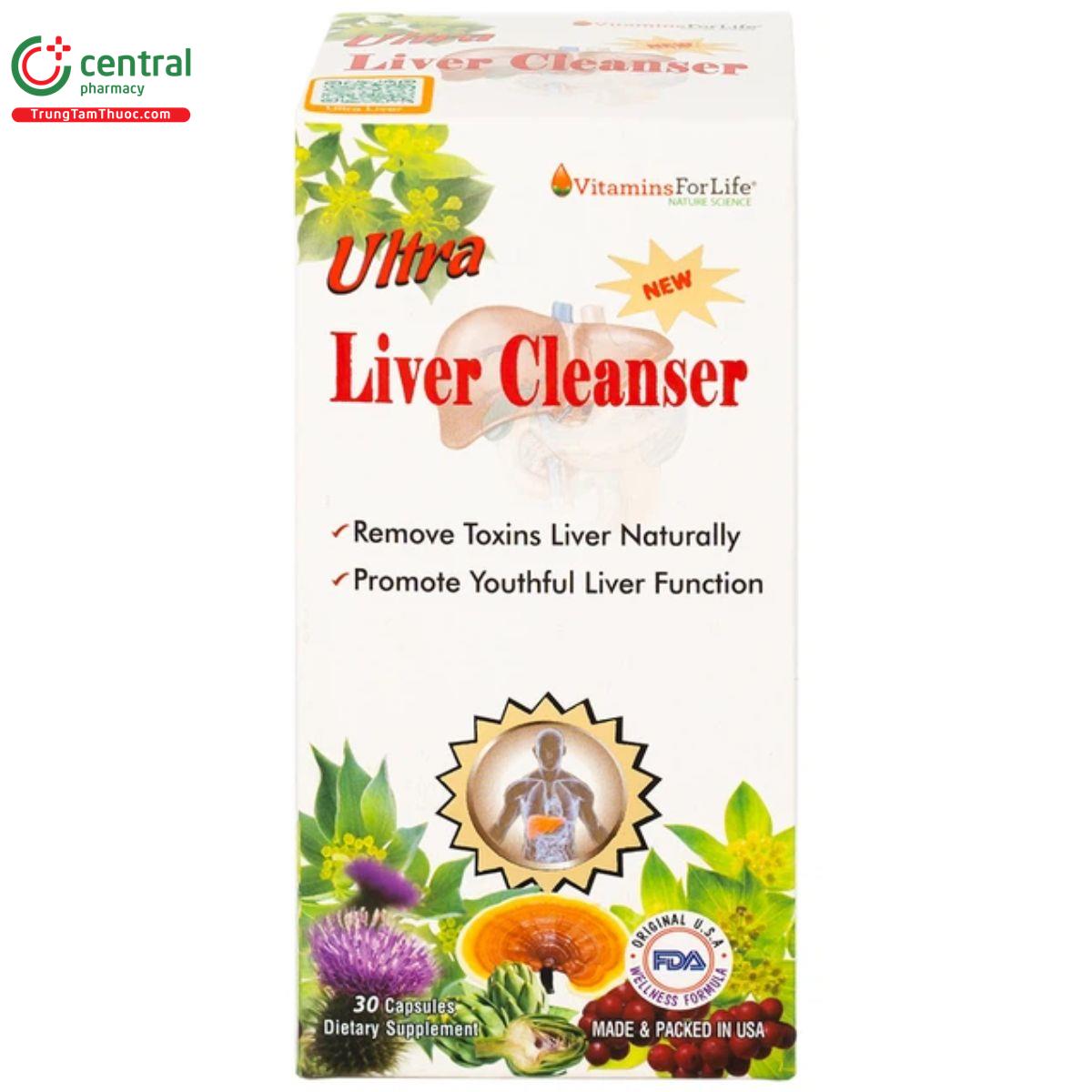 ultra liver cleanser 8 U8306