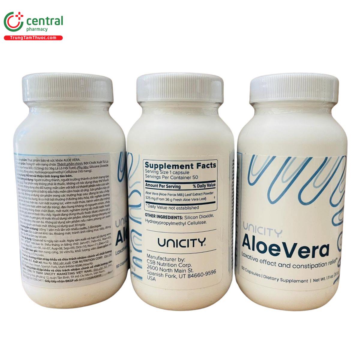 unicity aloe vera 3 C0733