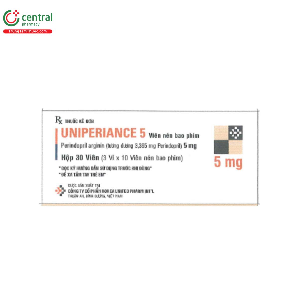 uniperiance 5mg 16 G2408