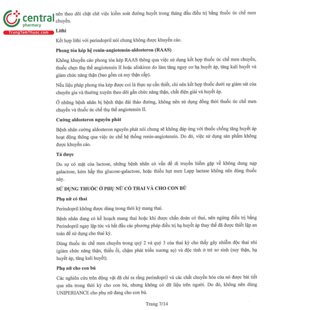 uniperiance 5mg 8 I3275