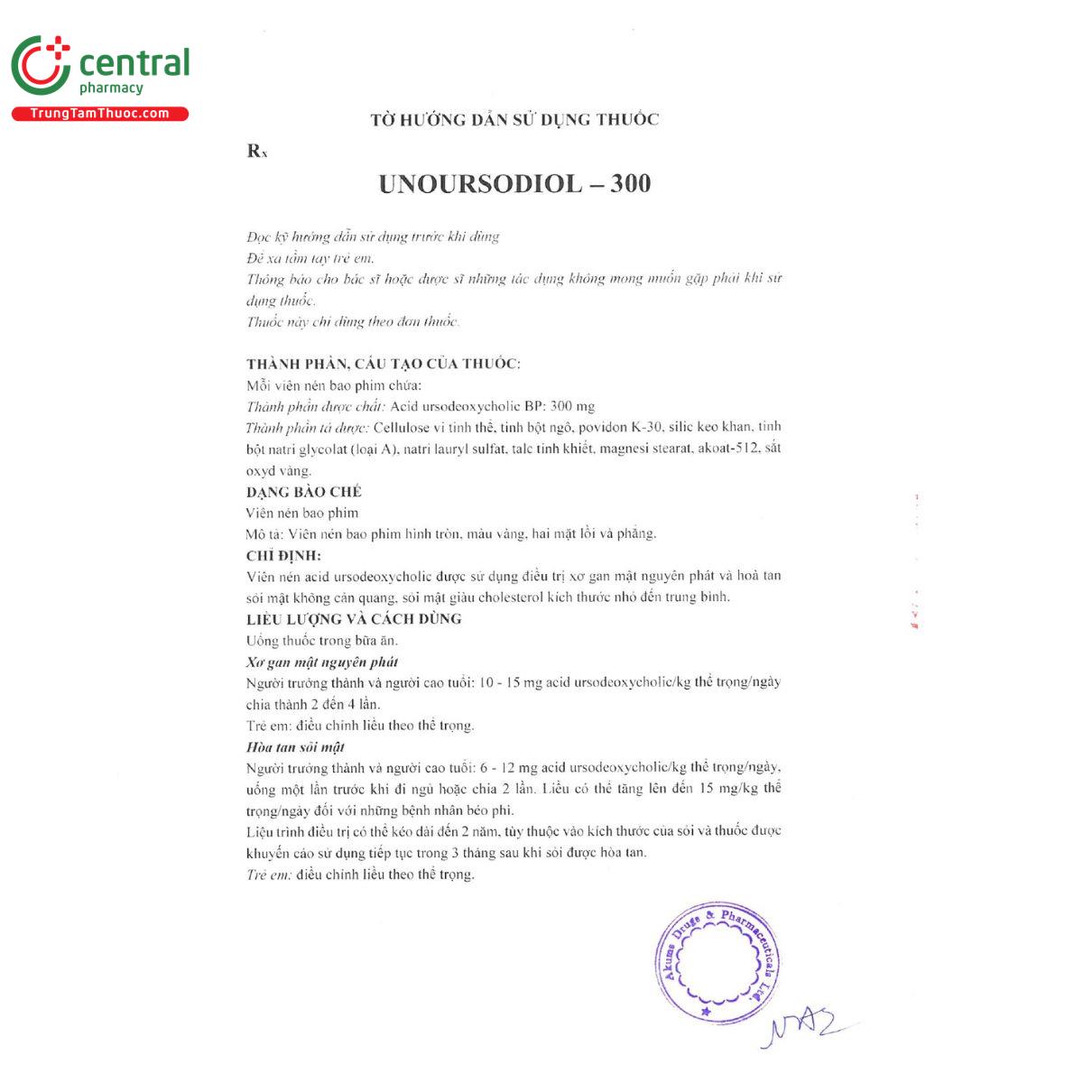 unoursodiol 300 4 A0441
