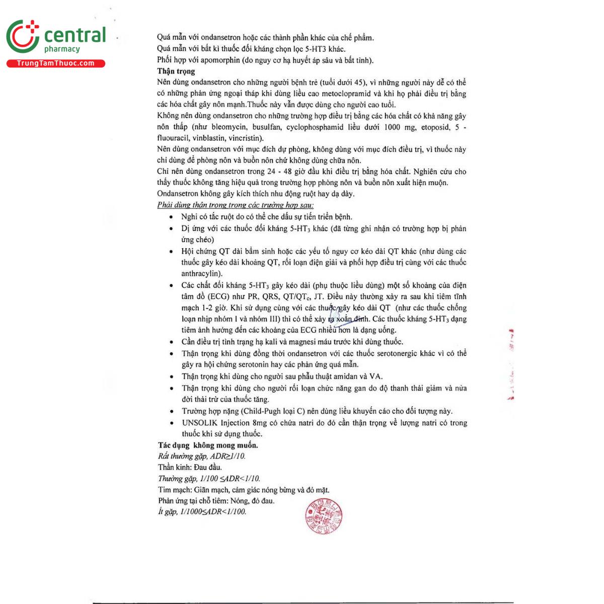 unsolik injection 8mg 5 D1351 unsolik injection 8mg 5 D1351