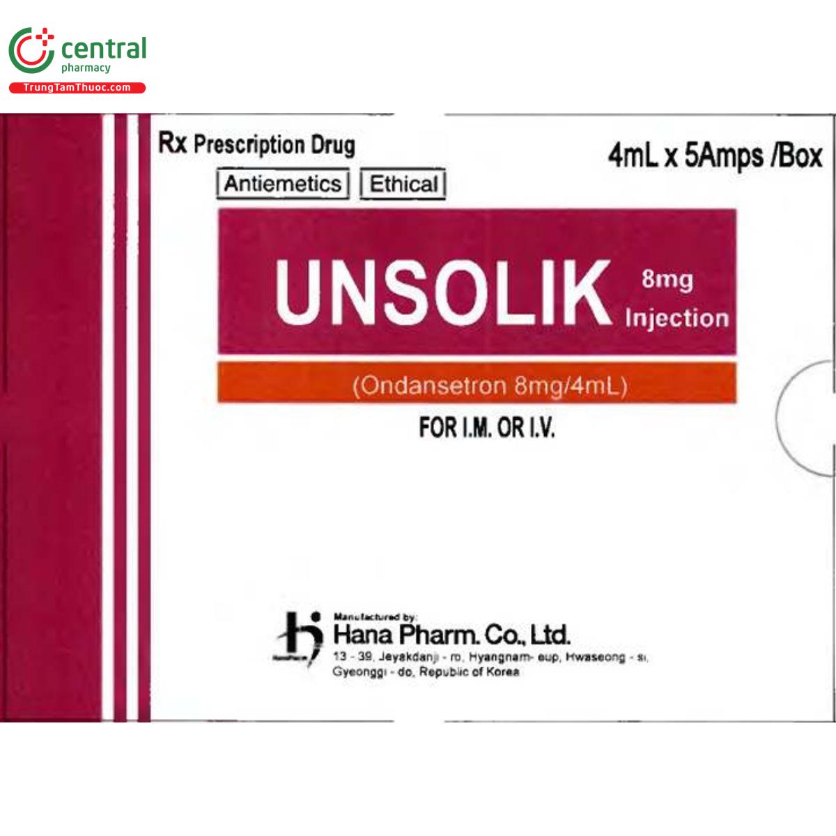 unsolik injection 8mg 8 K4668 unsolik injection 8mg 8 K4668
