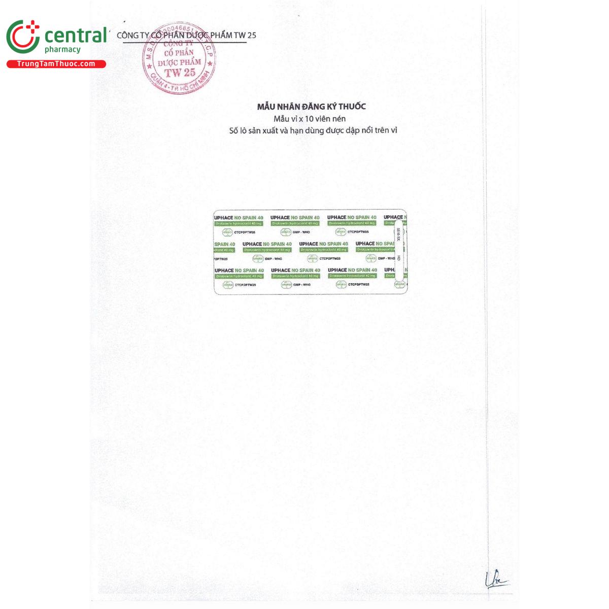 uphace no spain 40mg 1 S7362