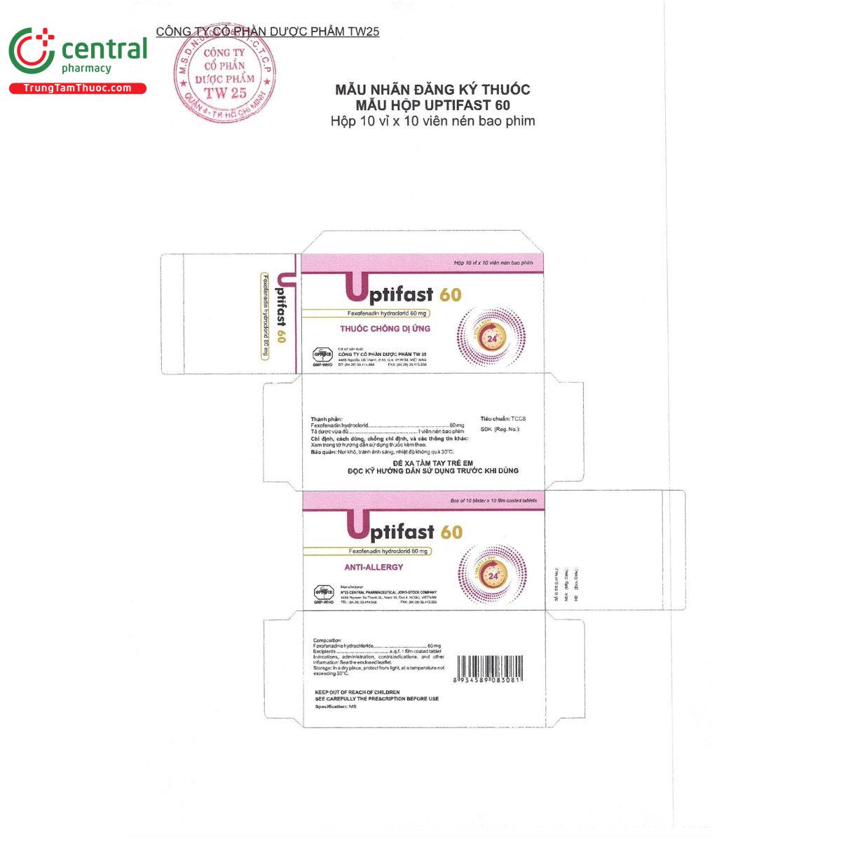 uptifast 60mg 2 S7343