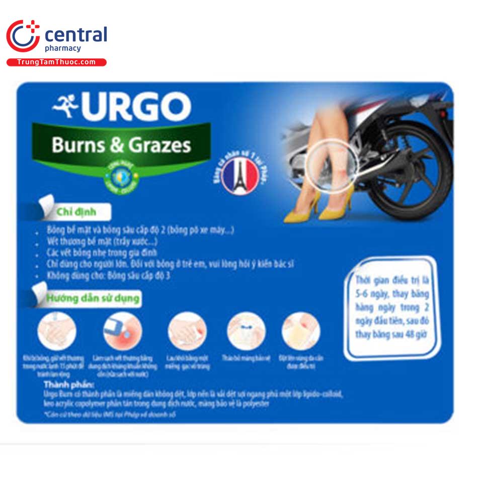 urgo burns grazes 8 T7612