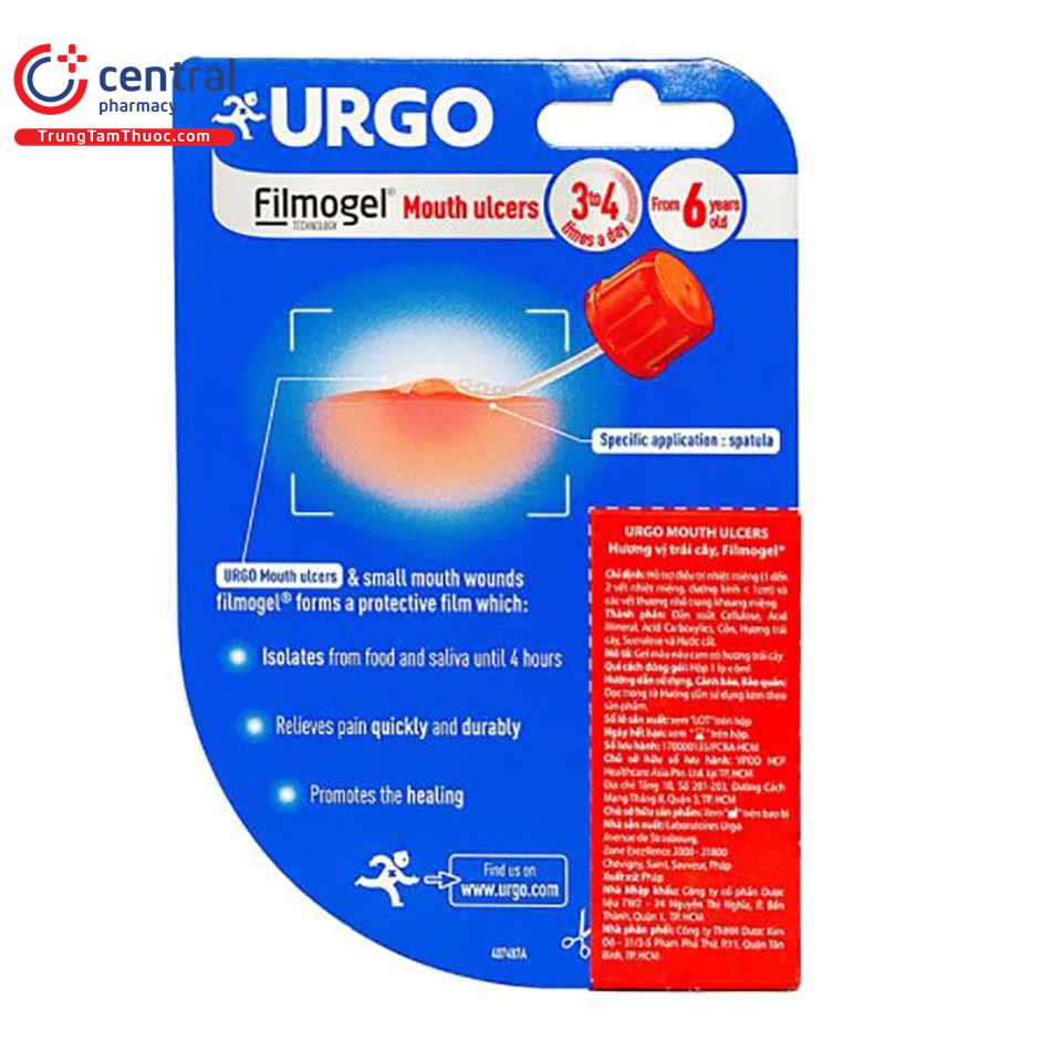 urgo filmogel mouth ulcer 6 B0714