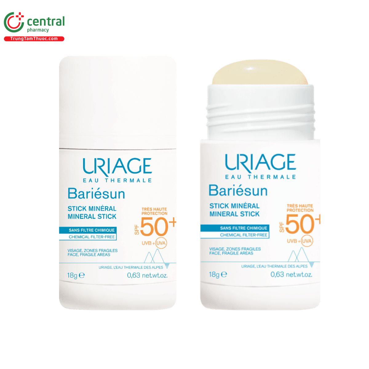 uriage bariesun spf50 stick mineral 3 A0614 uriage bariesun spf50 stick mineral 3 A0614