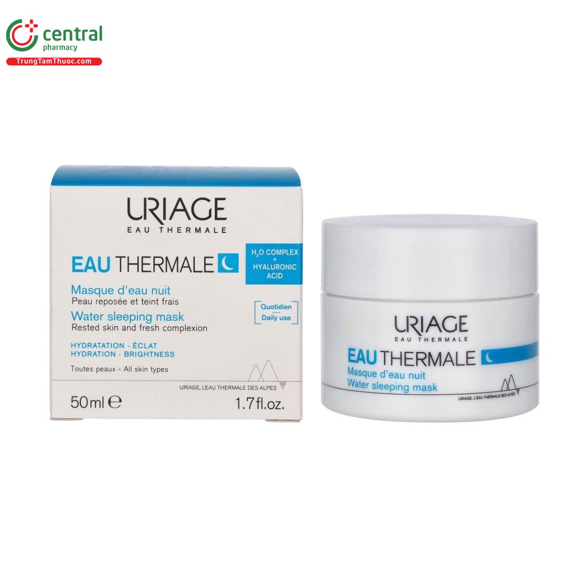uriage eau thermale masque d eau nuit 1 F2585