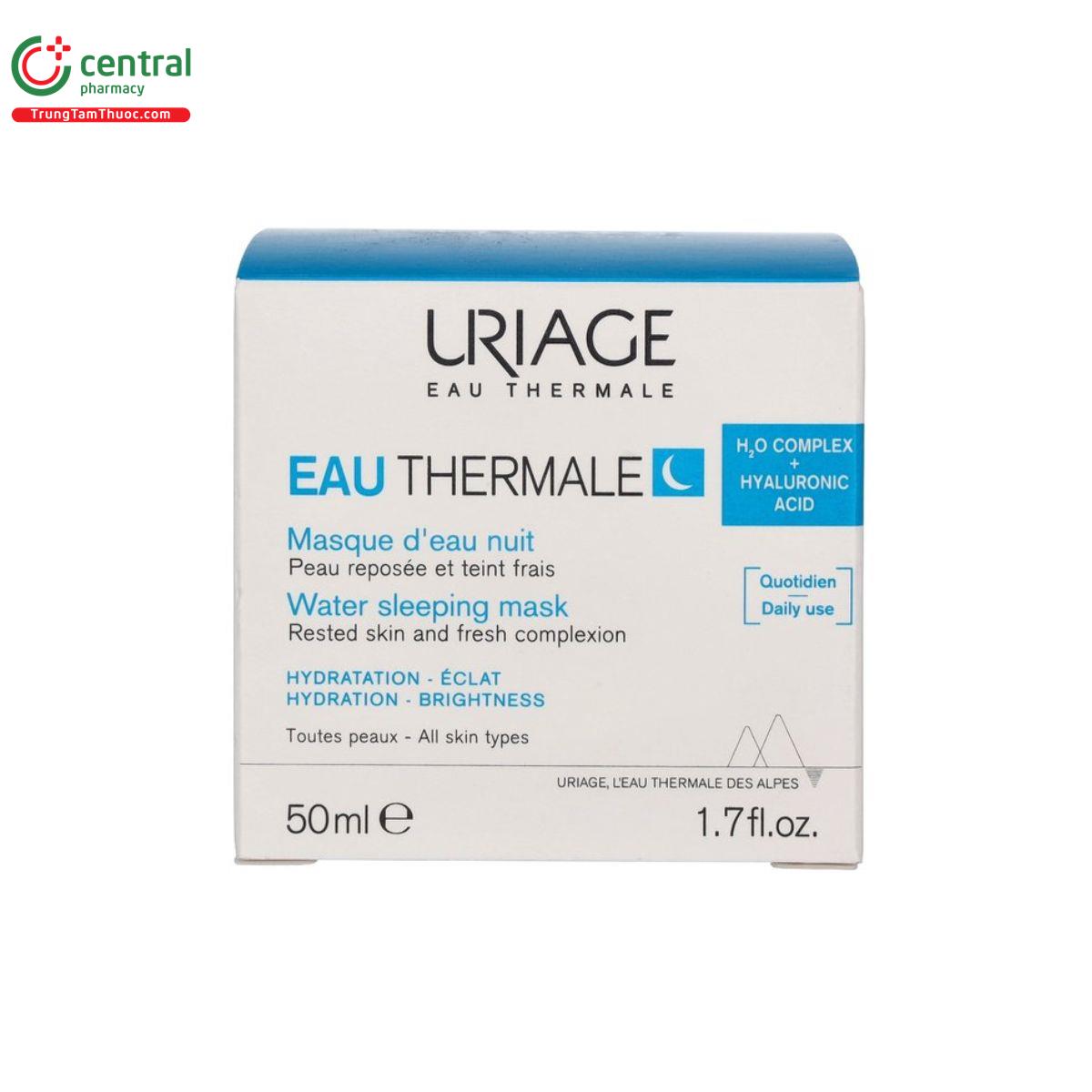 uriage eau thermale masque d eau nuit 3 E1573