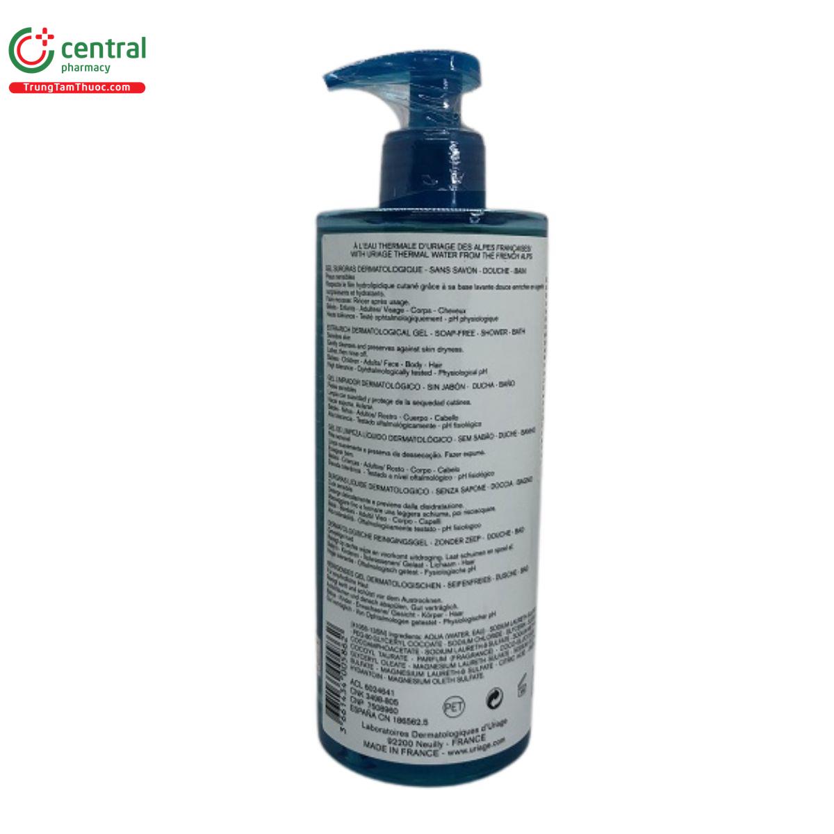 uriage gel surgras dermatologique 3 K4530