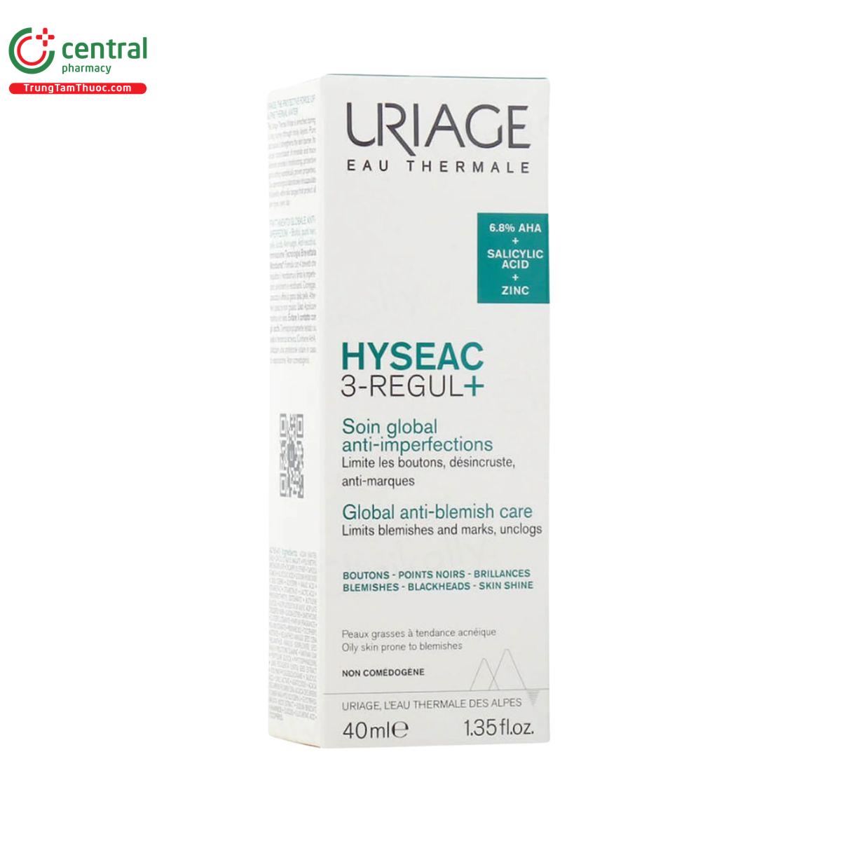 uriage hyseac 3 regul 2 V8108 uriage hyseac 3 regul 2 V8108