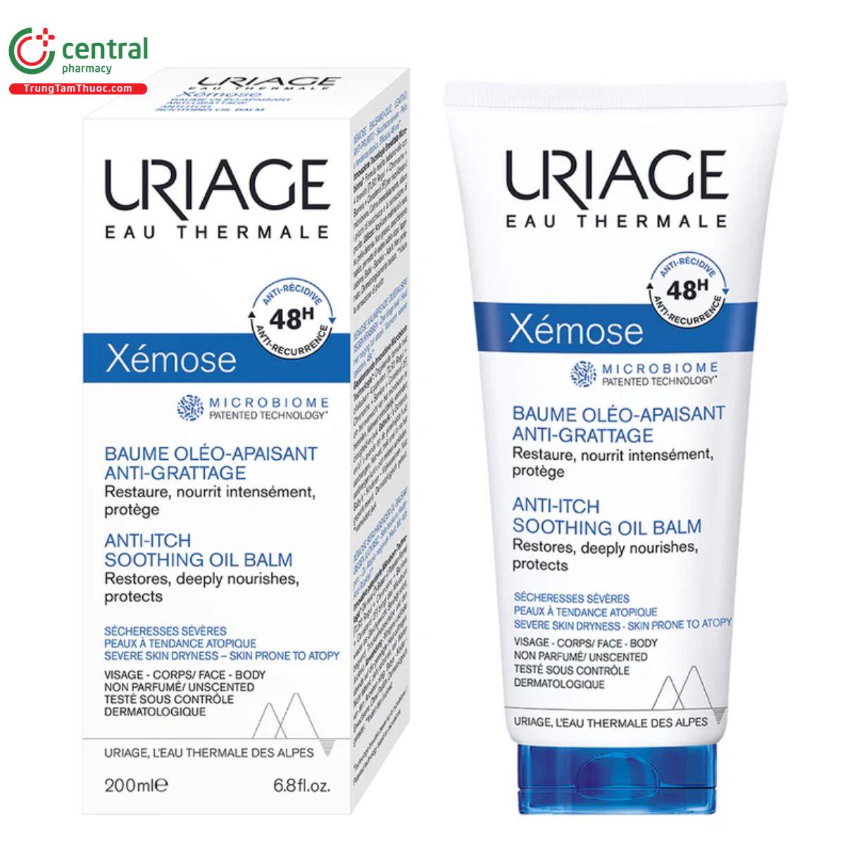 uriage xemose anti itch soothing balm 2 V8502