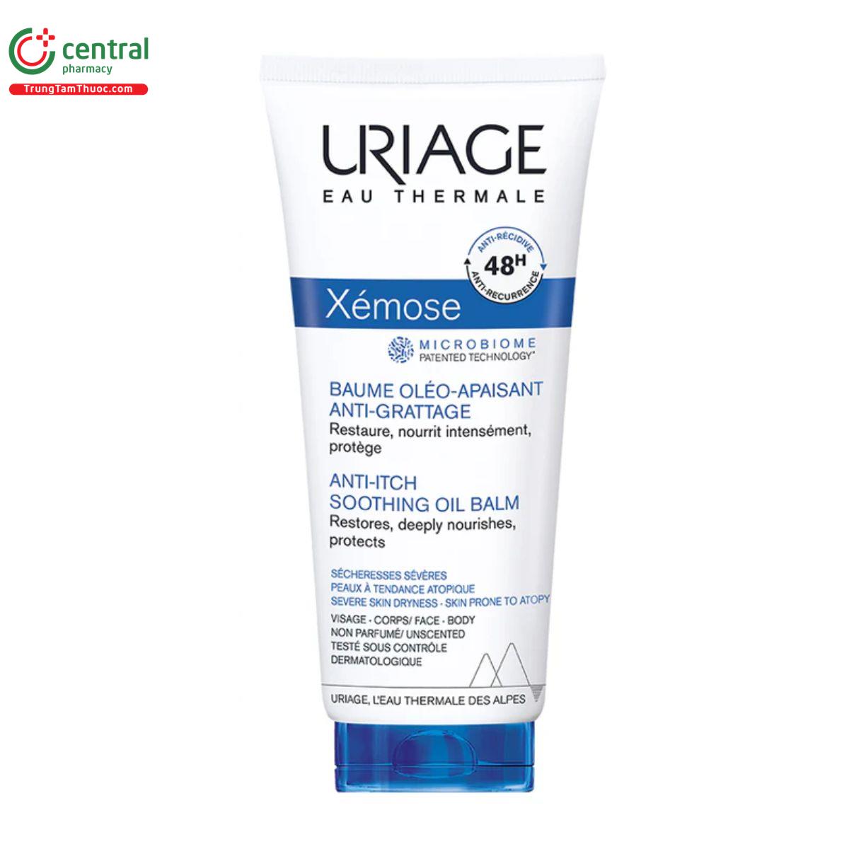 uriage xemose anti itch soothing balm 6 M5472