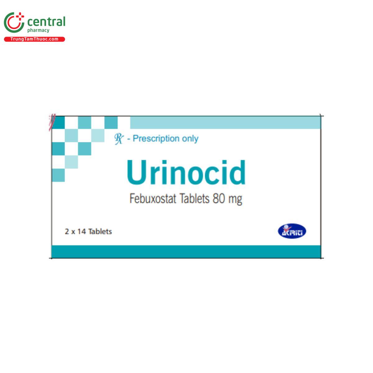 urinocid 80mg 2 N5833