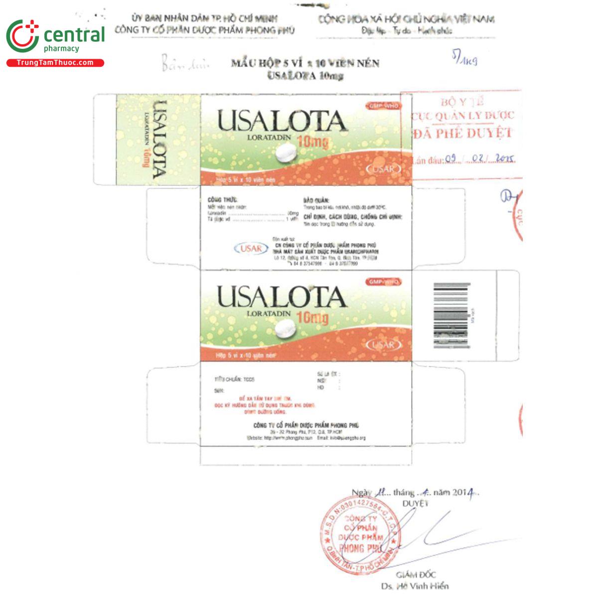 usalota 10mg 6 N5668 usalota 10mg 6 N5668