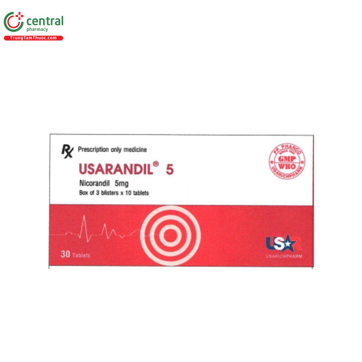 usarandil 5mg 2 N5333 usarandil 5mg 2 N5333