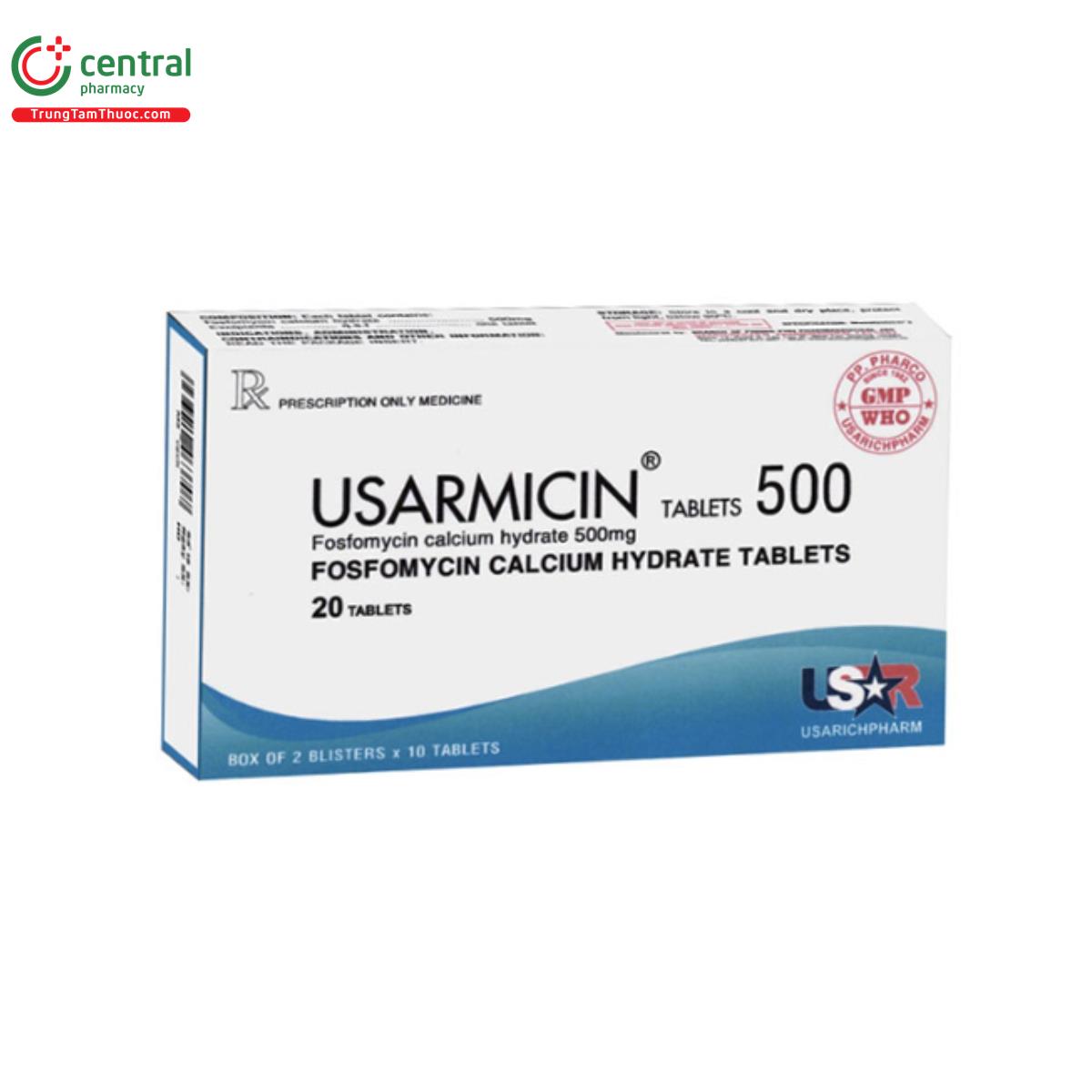 usarmicin tablets 500 7 T7561