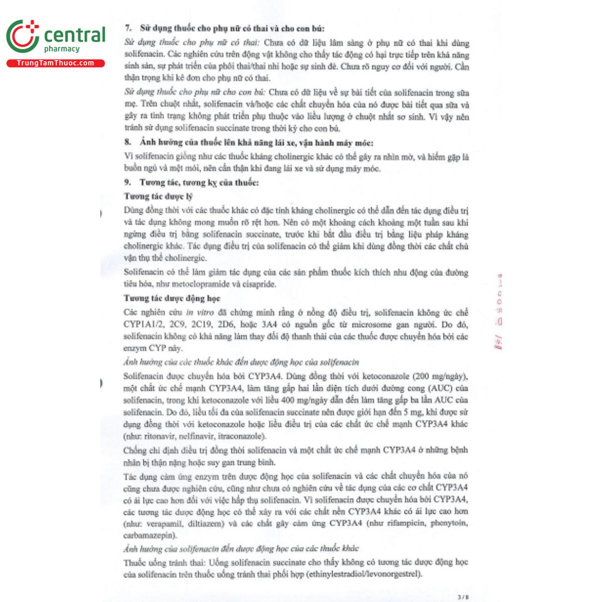 usarsolif 10mg 5 B0604