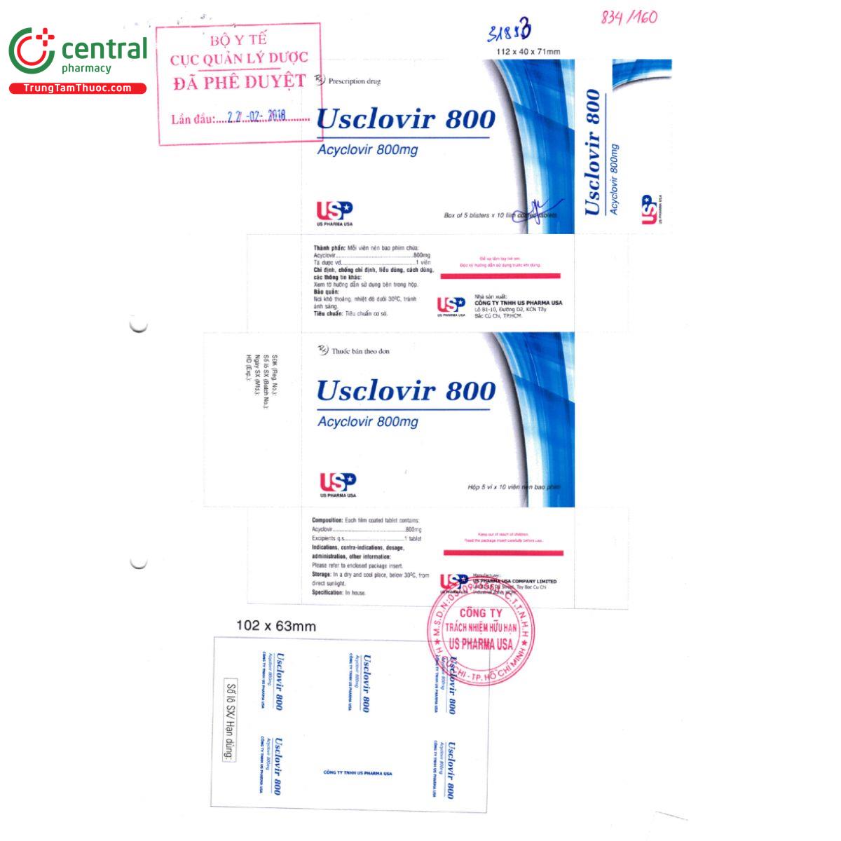 usclovir 800 9 C1088