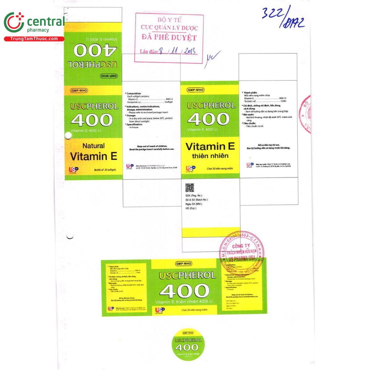 uscpherol 400 thuoc 2 O5248 uscpherol 400 thuoc 2 O5248