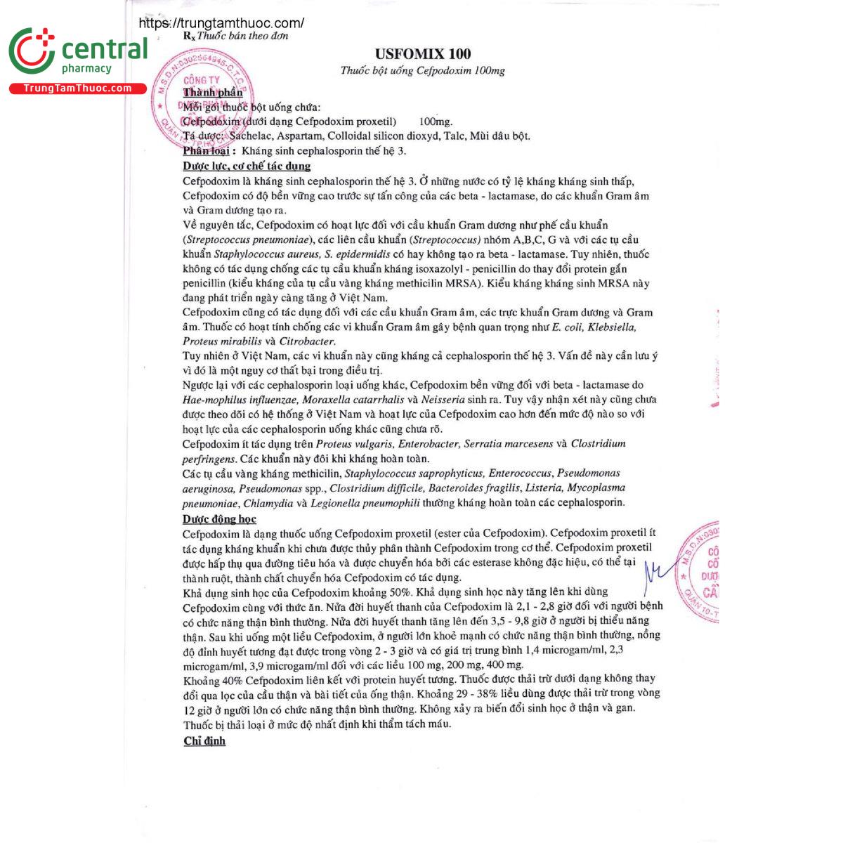 usfomix 100 4 K4055 usfomix 100 4 K4055