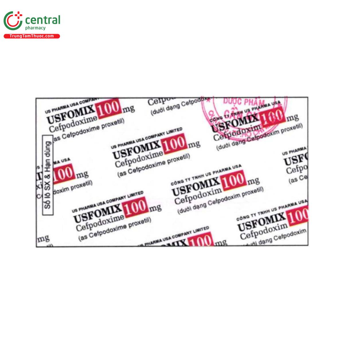 usfomix 100 mg 3 H3100 usfomix 100 mg 3 H3100