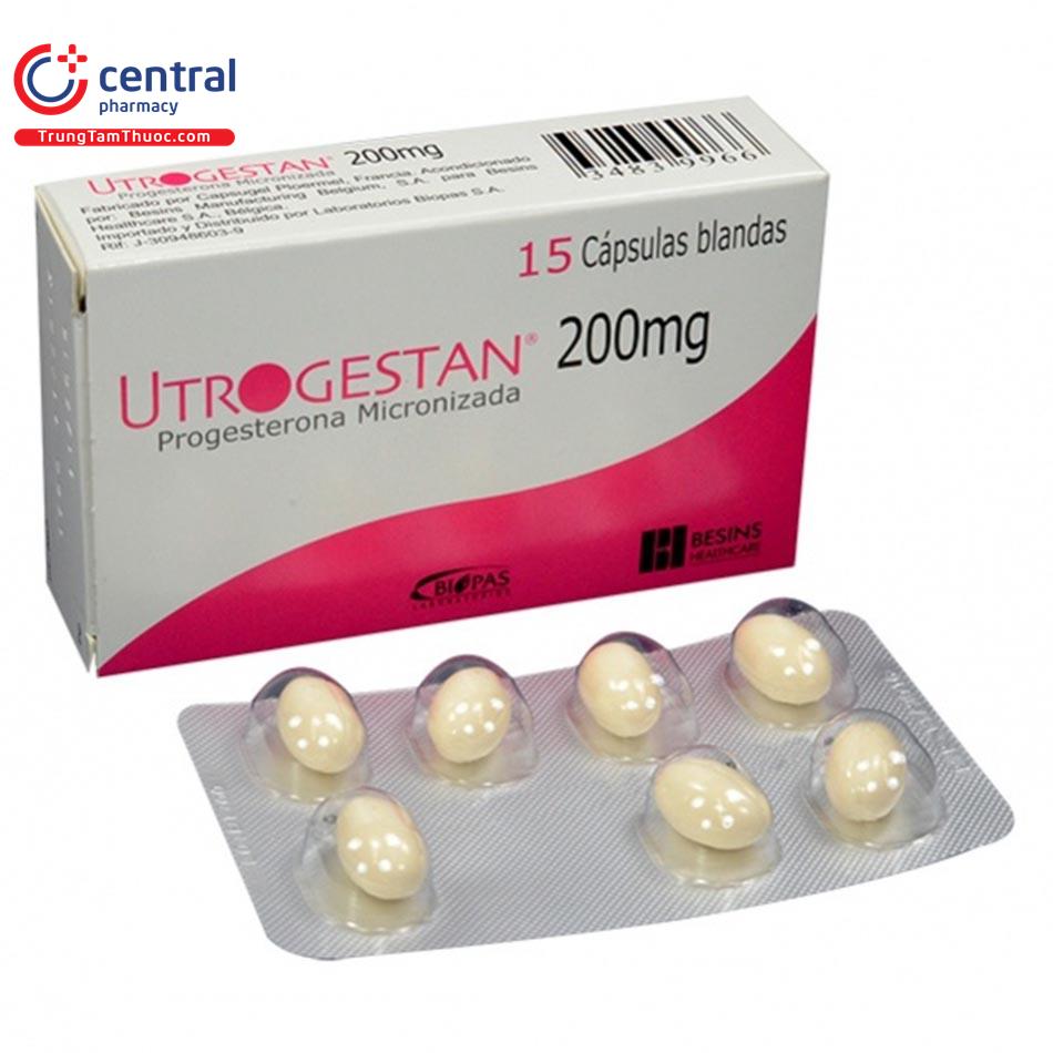 Tác dụng thuốc Utrogestan 200mg: Công dụng, liều dùng và lưu ý quan trọng