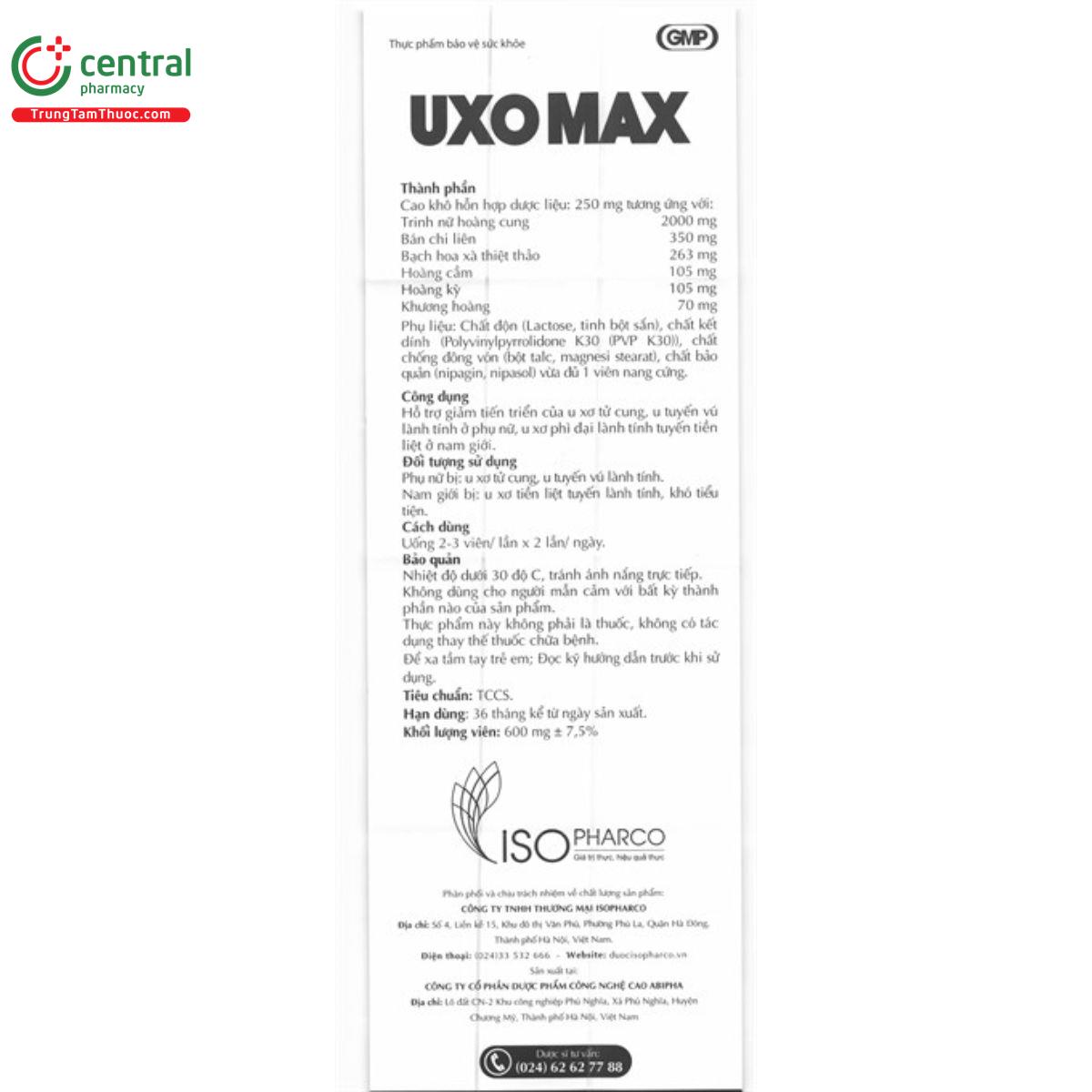 uxomax 3 M5638