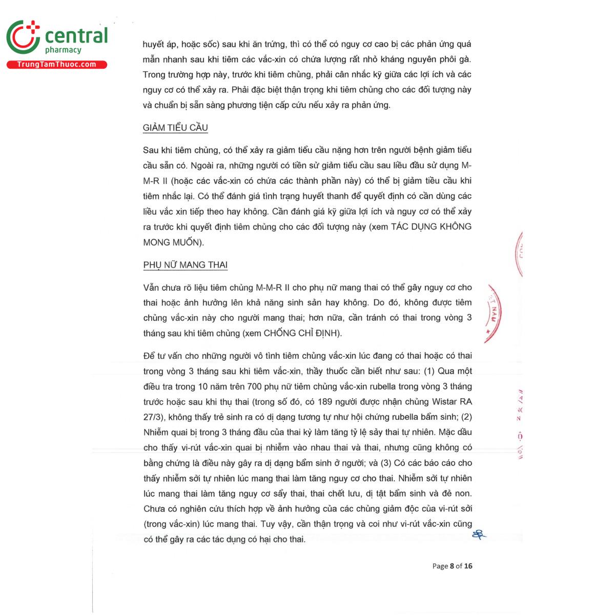 vaccine m m r ii 13 L4655