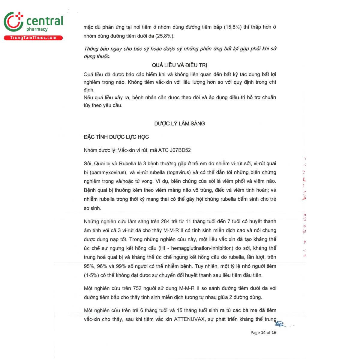 vaccine m m r ii 19 H2676