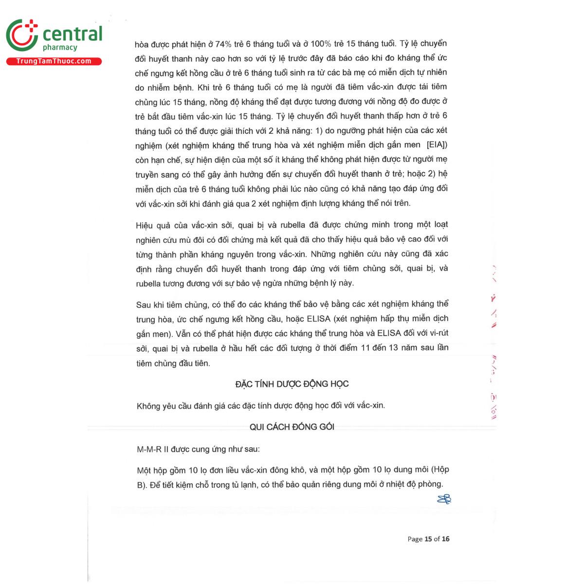 vaccine m m r ii 20 F2688