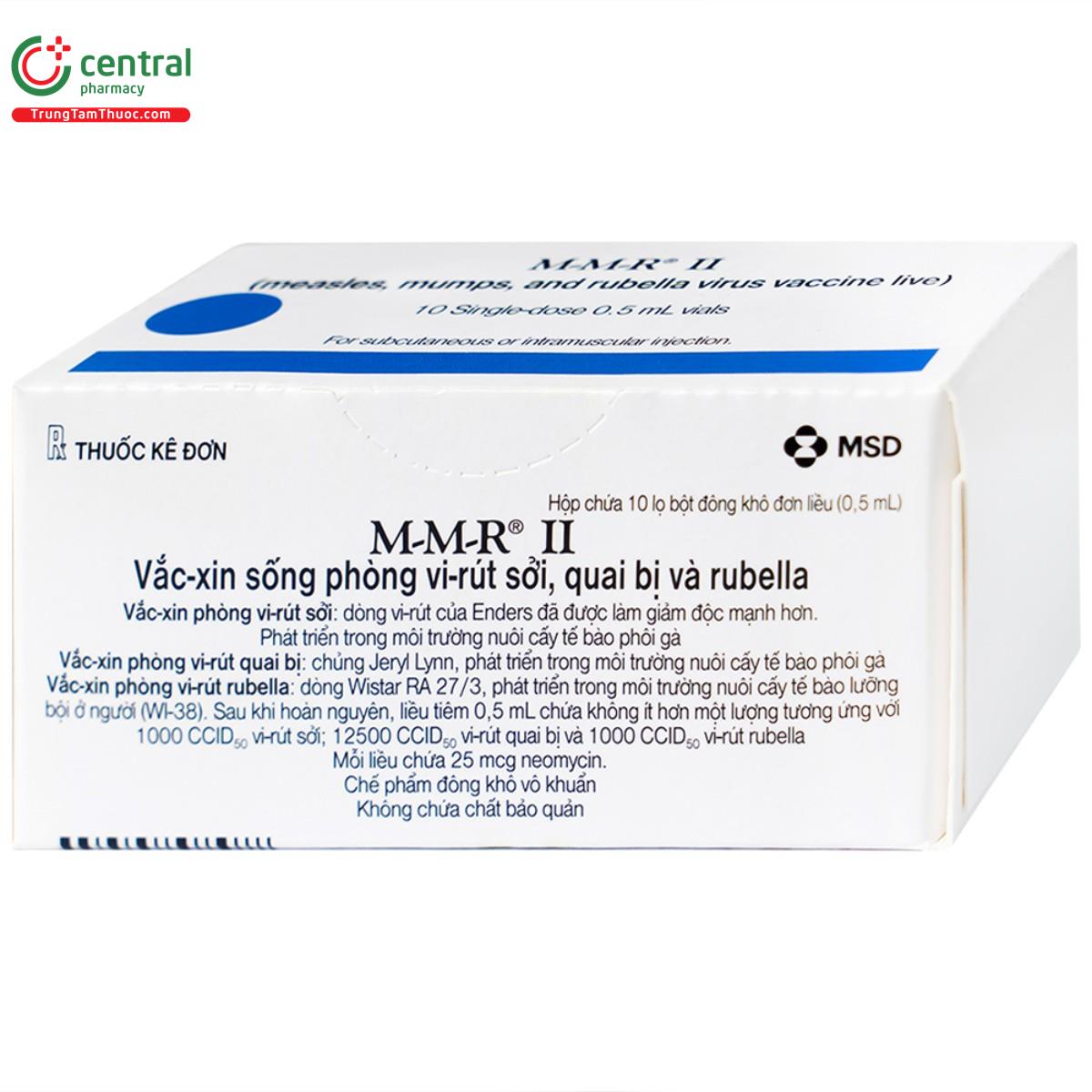 vaccine m m r ii 5 P6536