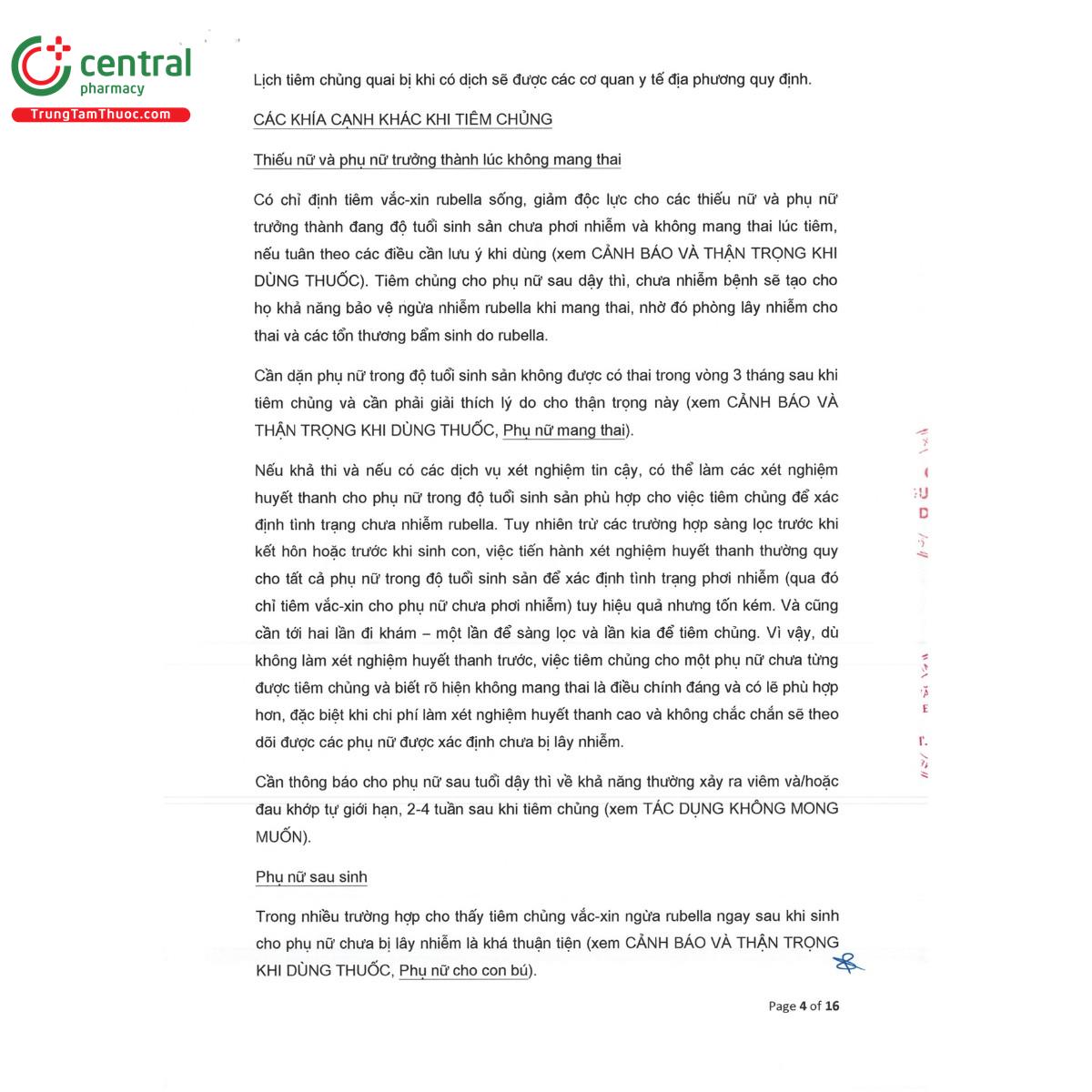 vaccine m m r ii 9 G2807