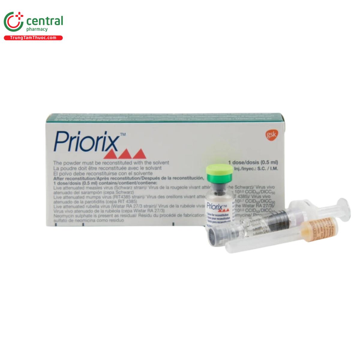 vaccine priorix 5 J4386