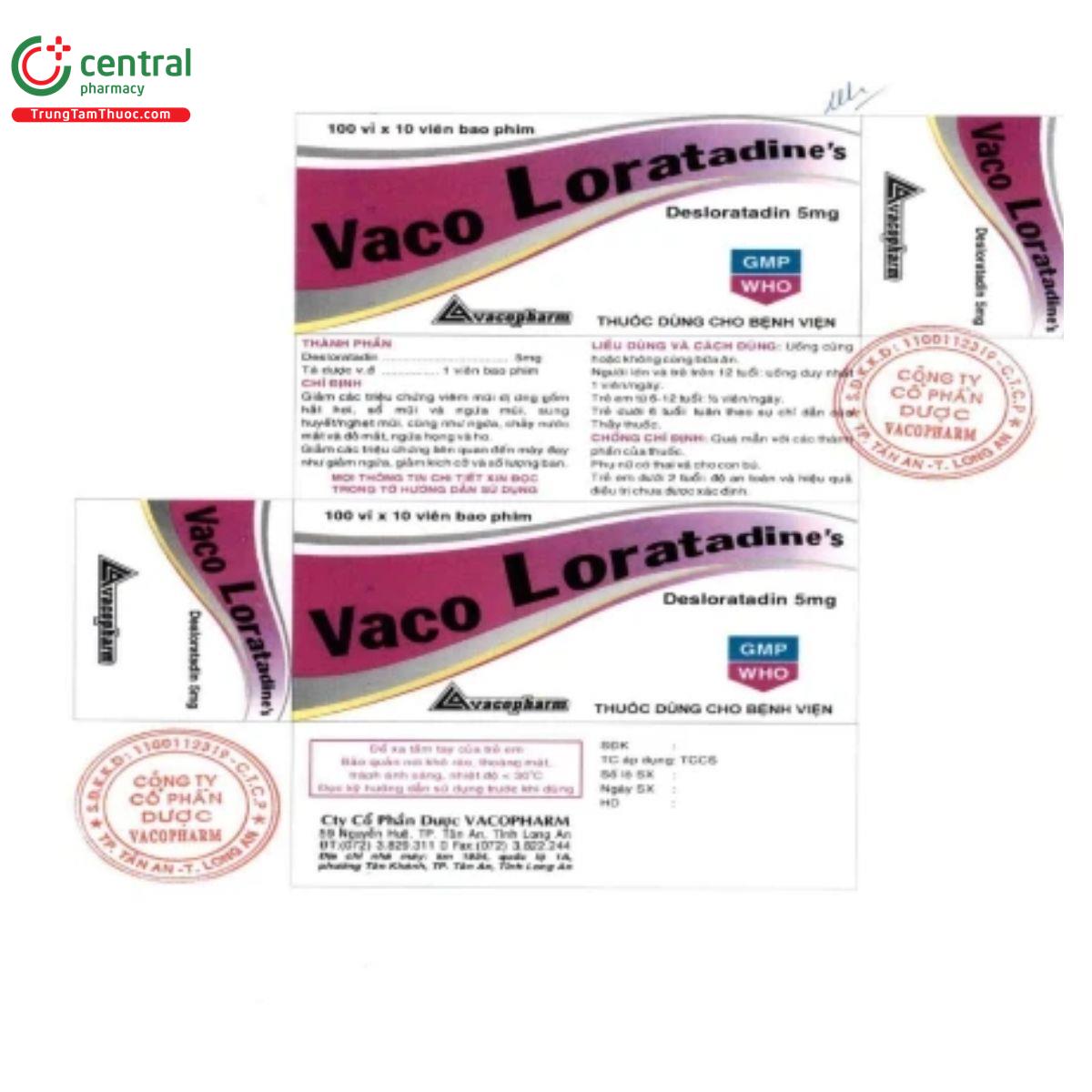 vaco loratadine s 3 M5868