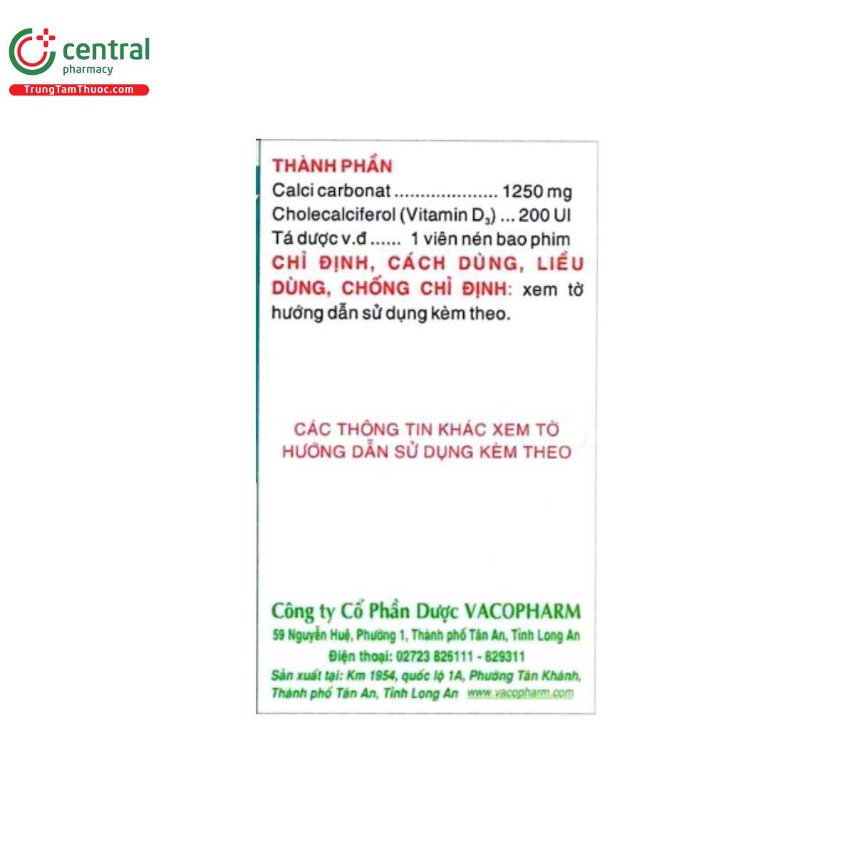 vacocal d1250 3 R7505 vacocal d1250 3 R7505