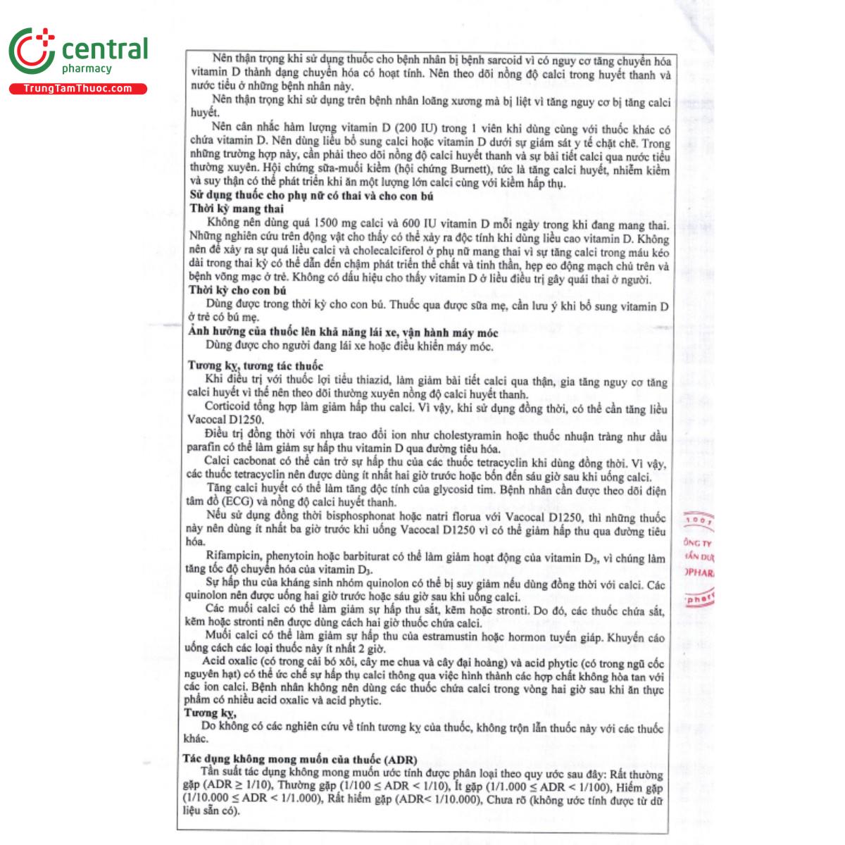 vacocal d1250 7 T7685 vacocal d1250 7 T7685