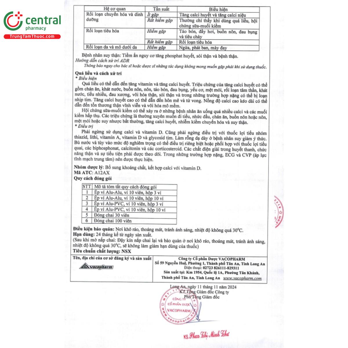 vacocal d1250 8 L4146 vacocal d1250 8 L4146