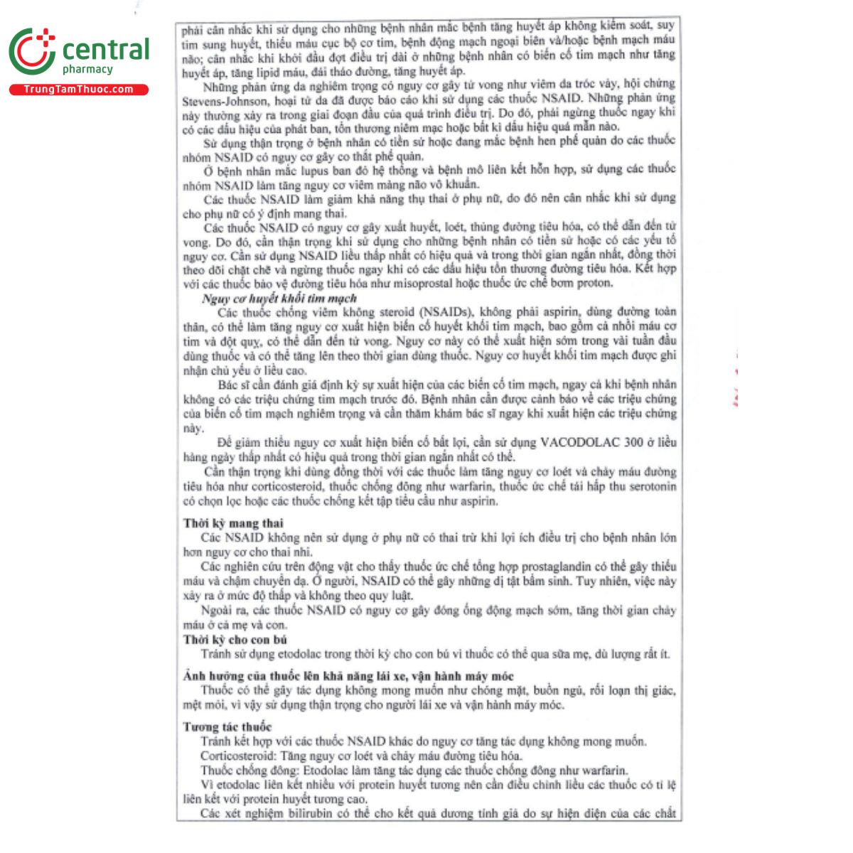 vacodolac 300mg 5 V8141