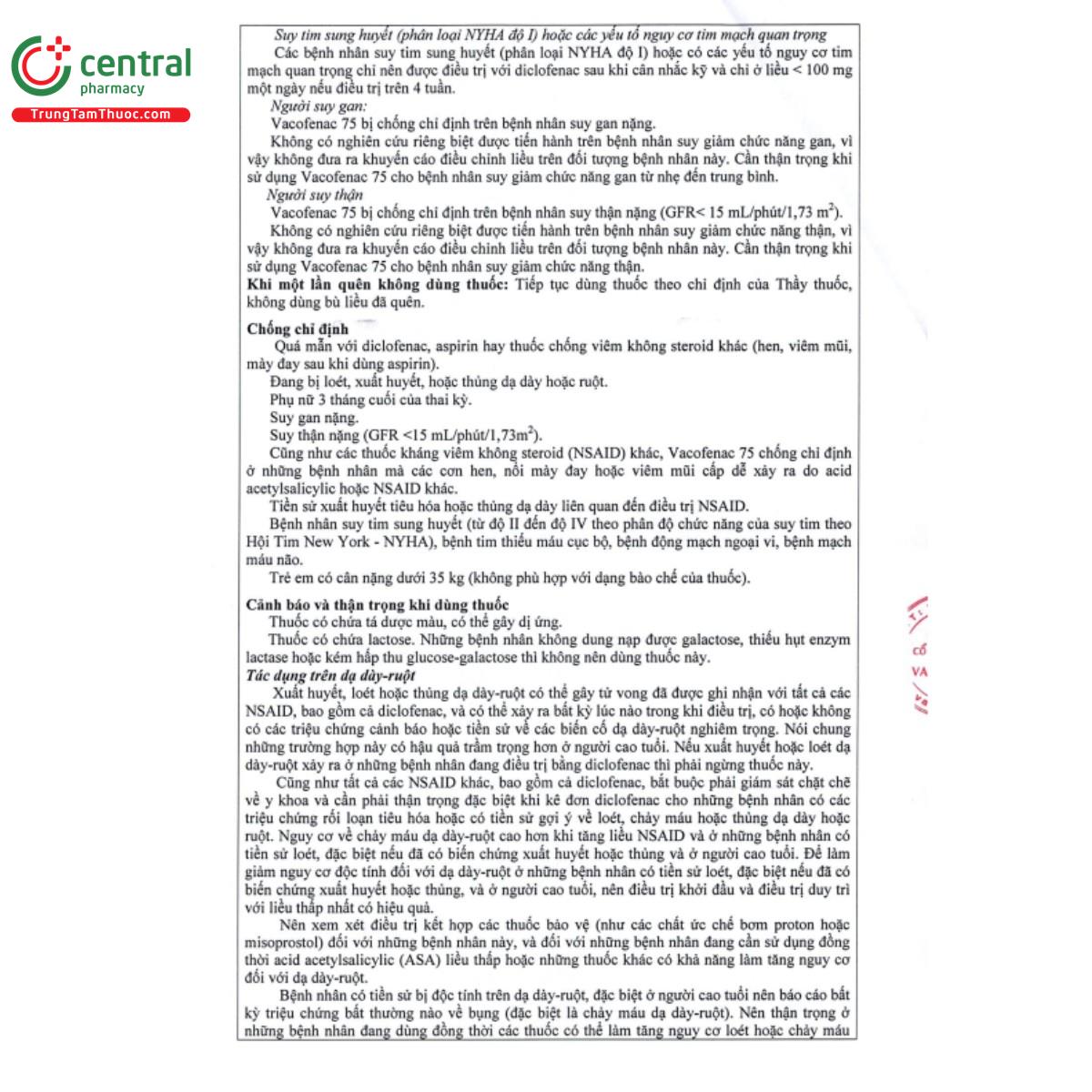 vacofenac 75 4 V8665
