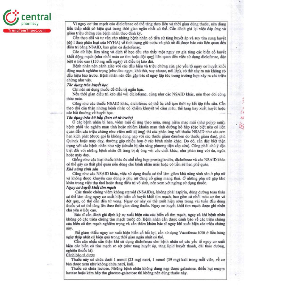 vacofenac k50 7 O5126